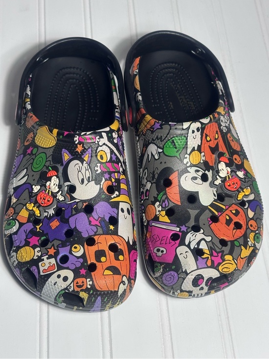 CROCS Shoes - Crocs Disney Parks 2022 Halloween Mickey & Minnie Mouse clogs women’s 9